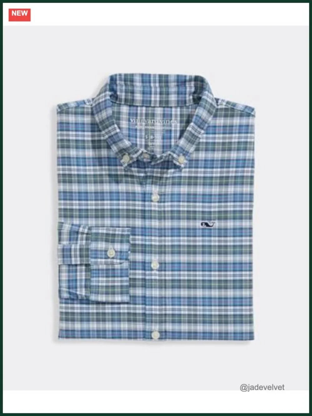 Boys' Faraway Plaid Performance Cotton Shirt - Button Down
